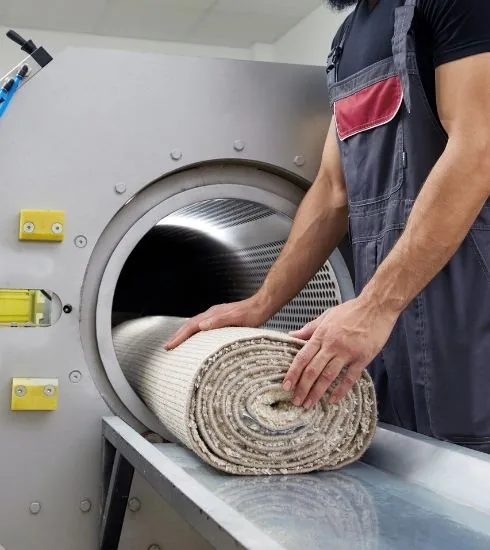 Profesyonel halı yıkama süreci - halı kurutma makinesi